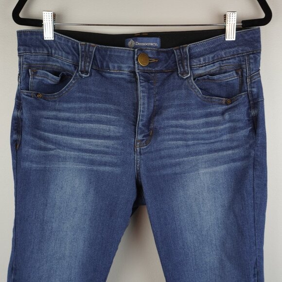 Democracy‎ "Ab"solution Tapered Leg Jeans Size 12 - Picture 3 of 8